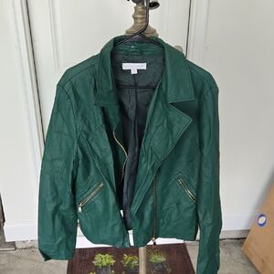 New York & Company Green Jacket